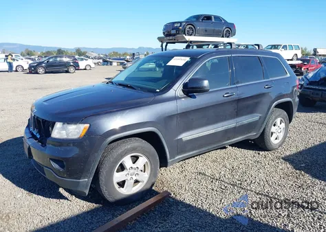 2012 Jeep Grand Cherokee Laredo из США, поврежденный, VIN 1C4RJEAG2CC334319